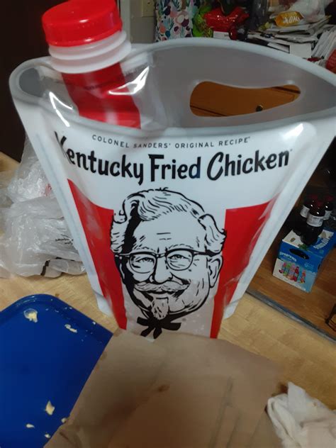 Kfc beverage bucket - Enjoy a delicious family meal with KFC's 12-piece chicken bucket. Choose from original recipe, extra crispy, or grilled chicken, and get four sides and eight biscuits to share. Order online or find a KFC near you to treat your loved ones to the world's best fried chicken. 